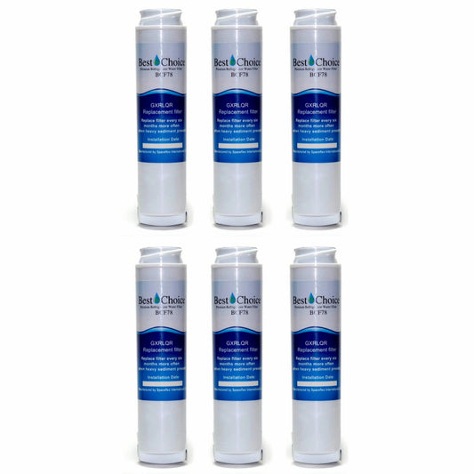 6-PACK REFRIGERATOR WATER FILTER FITS GE GXRLQ GX1S50 TIER1 GXSTQ GXRTDR GXRLOR