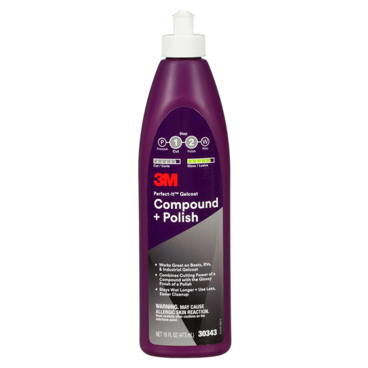 3m Perfect-it Gelcoat Cmpd Plus Plsh