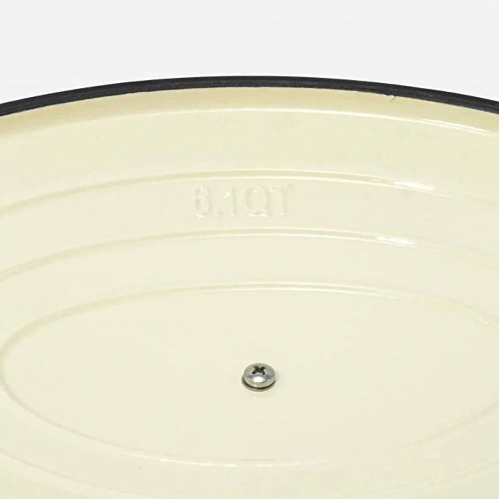 CookPro 6 Qt. Oval Casserole Pan w/Red Coating
