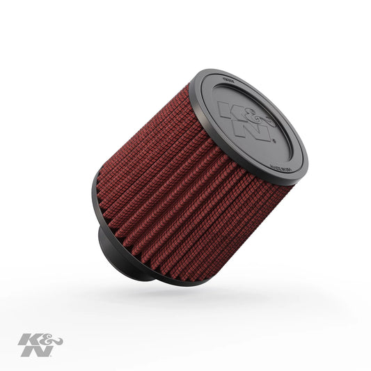 K&N Universal Clamp-On Engine Air Filter: Washable and Reusable: Round Tapered; 2.75 in (70 mm) Flange ID; 5.5 in (140 mm) Height; 6 in (152 mm) Base; 5 in (127 mm) Top , RU-4960