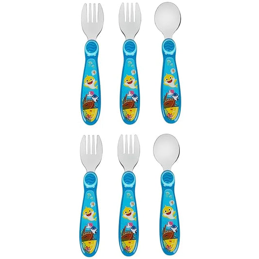 The First Years Disney Baby Minnie Mouse Stainless Steel Flatware for Kids