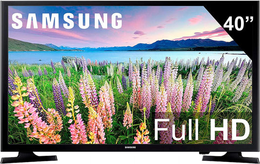 QCAI 40-inch Class LED Smart FHD TV 1080P (UN40N5200AFXZA, 2019 Model), Black