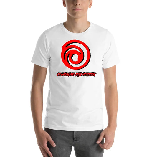 L Counseling Psychologist Cali Design  Short Sleeve Cotton T-Shirt By Undefined Gifts
