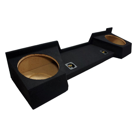 Custom Chevy Silverado 07-13 Ext Cab Truck Dual 12 Subwoofer Sub Speaker Box