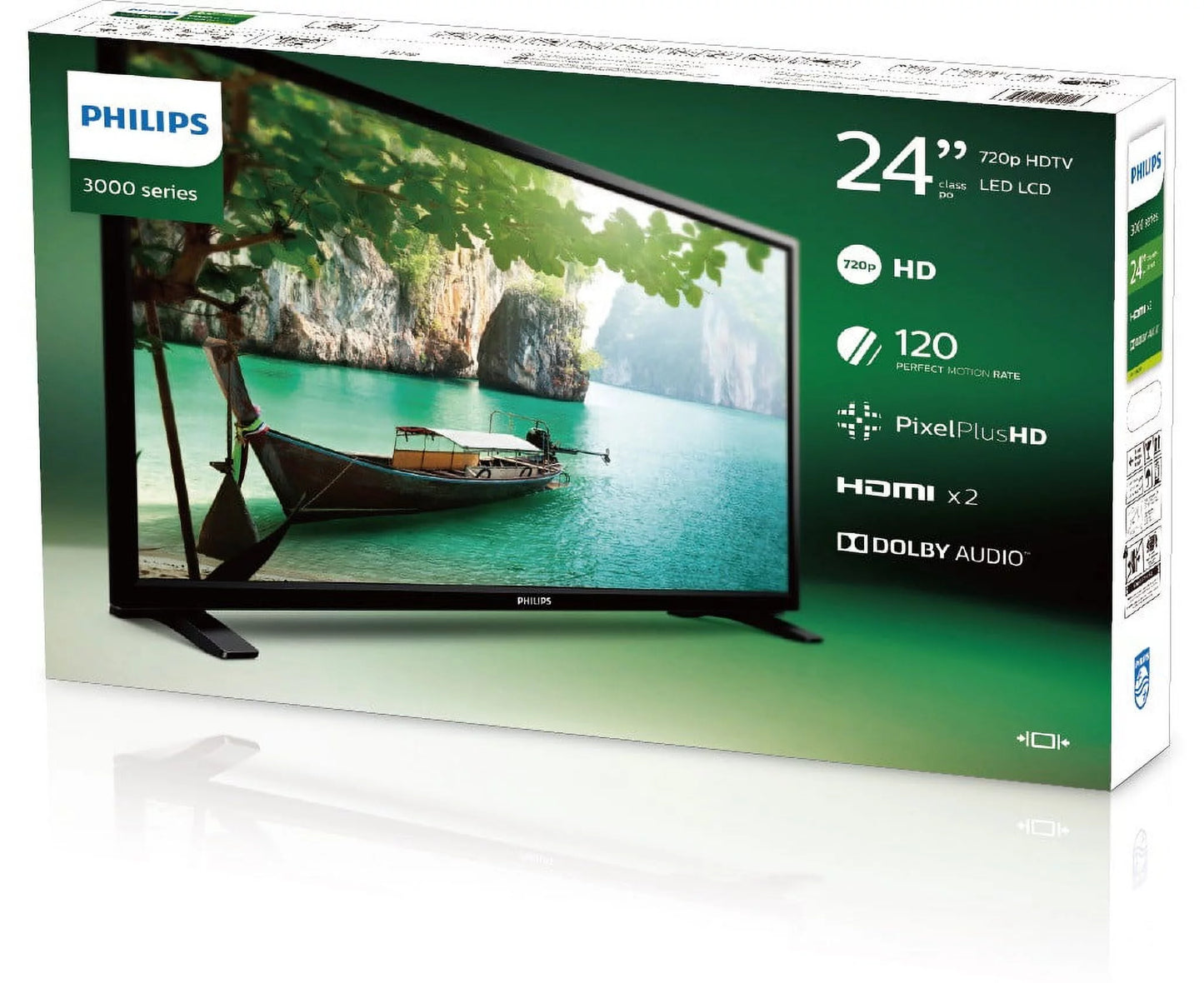 Philips 24 Class 720p LED TV (24PFL3603/F7)