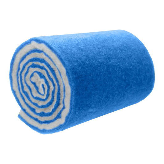 10-ft Roll Blue Bonded Aquarium Filter Media Pad 12 X 10' Filter Fiber Floss.