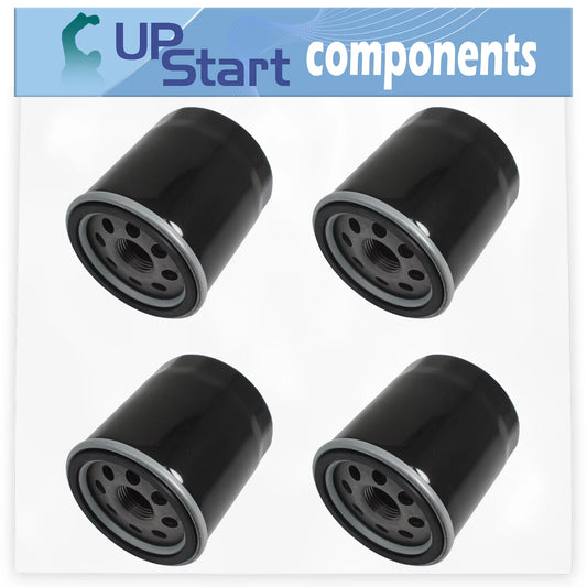 4-Pack AM107423 Oil Filter Replacement for Kawasaki FH430V CS02 4 Stroke Engine - Compatible with 49065-2071 49065-7010 Oil Filter
