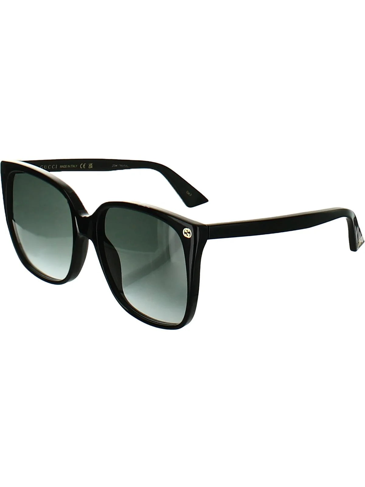 Gucci Black Square Sunglasses GG0022S-001