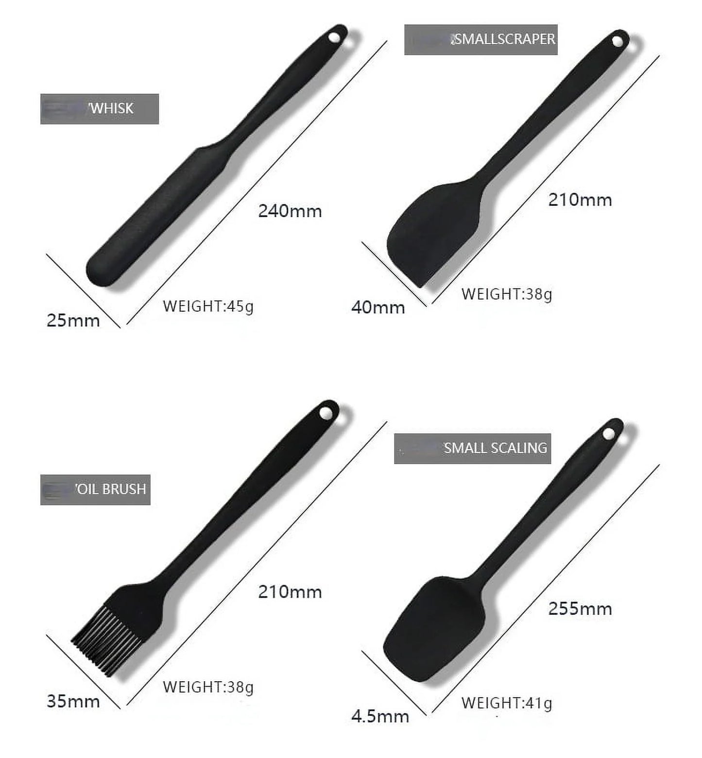Versatile 15-Piece Silicone Kitchen Utensil Set | Silicone Material