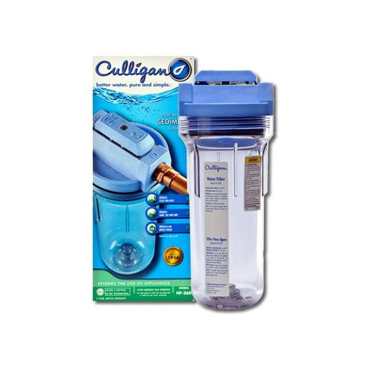 Package Of 2 Culligan HF-360 Whole House Water Filter System