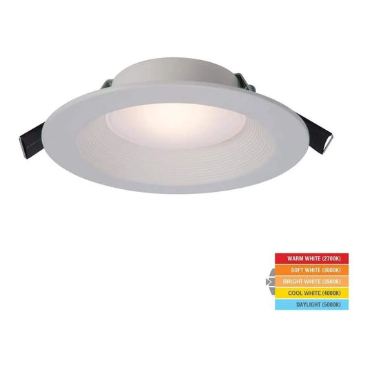 Halo Retrofit Downlight 6In Matte White 9W 600 Lumen Led