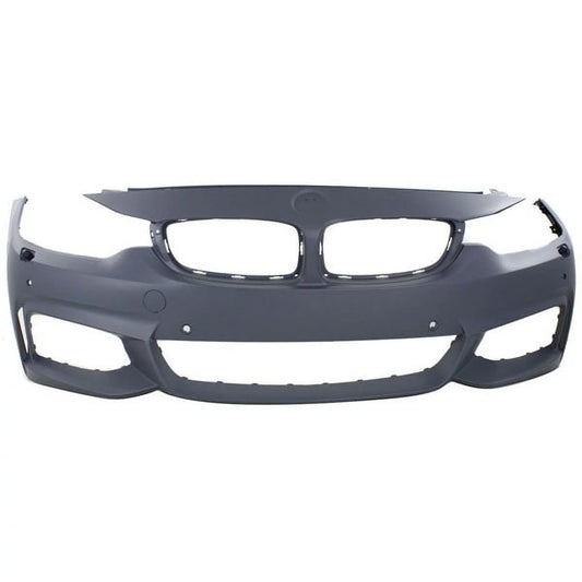 For 14-16 4-Series Front Bumper Cover Assembly Plastic w/o Side Camera BM1000344