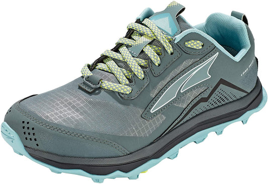 ALTRA Womens AL0A4VR7 Lone Peak 5 Trail Running Shoe 11 Balsam Green