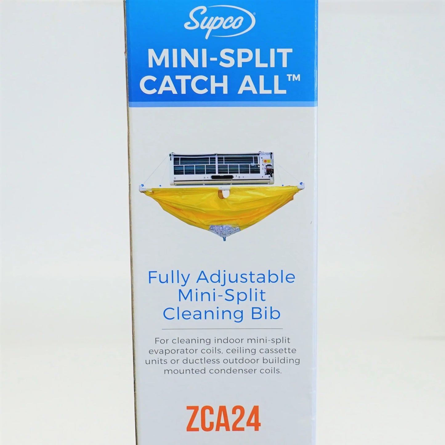 Supco Condenser Coil Cleaner,Yellow,Pouch  ZCA24