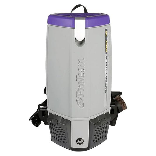 Proteam Backpack Vacuum,Reusable Bag,12 lb.  107303