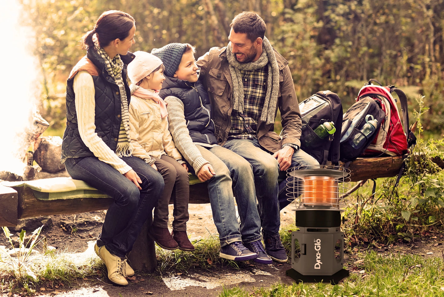 Dyna-Glo HA2360BK Table Black Propane Patio Heater