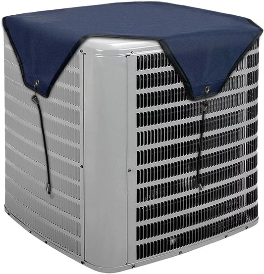 Homydom Air Conditioner Cover for Outside Units,AC Cover for Outdoor Central Unit Top,Air Conditioner Cover Waterproof Material, Snow-Resist,32 x 32 Inches 32*32 inches