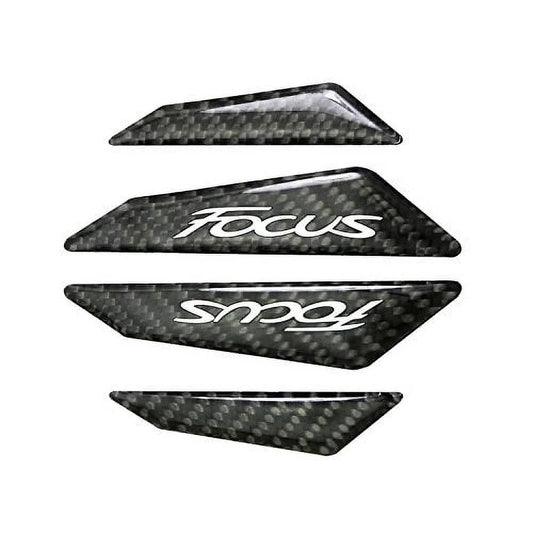 Ford Focus Real Black Carbon Fiber Door Edge Guard Decal