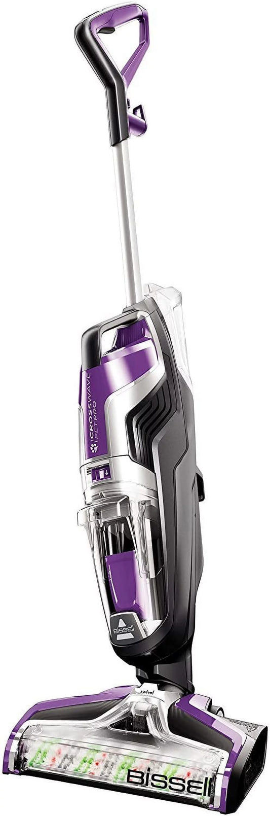 Restored BISSELL Crosswave Pet Pro All in One Wet Dry Vacuum Cleaner and Mop for Hard floors and Area Rugs, 2306A (Refurbished)