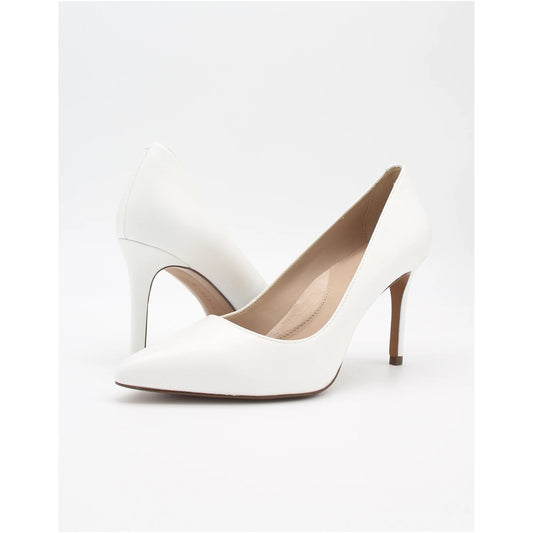 Banana Republic Womens Madison Round Heel Pumps, White, 10 B(M) US Unisex