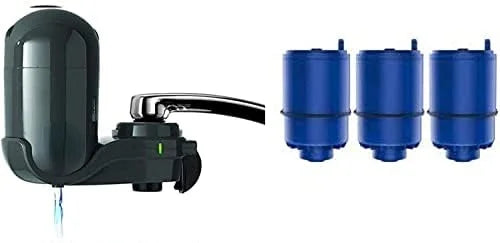 U-SHARE  Faucet Mount Water Filter System and 4 Filters