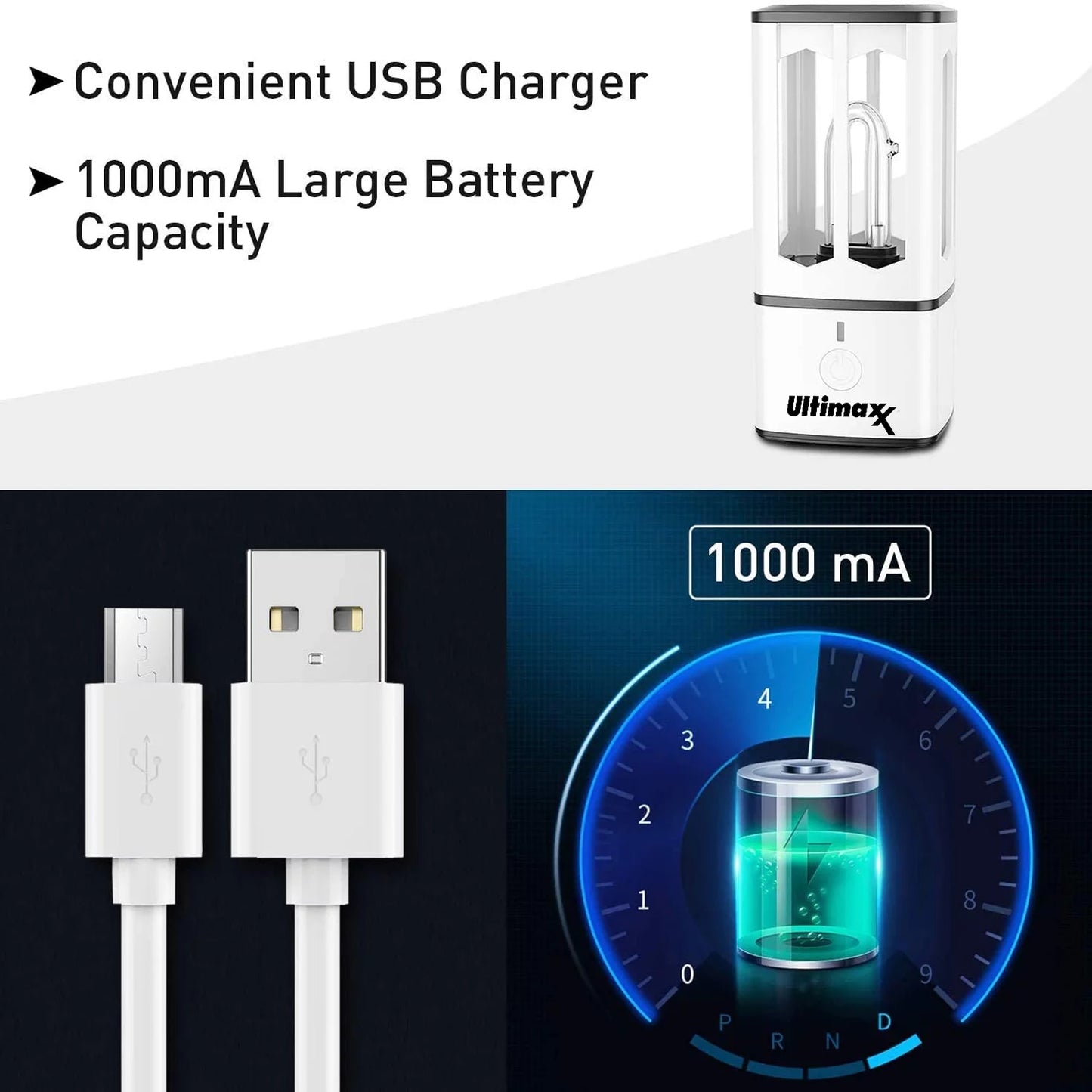 Ultimaxx Mini Portable UV (Ultraviolet) Light Disinfecting Lamp
