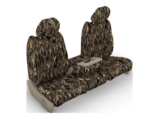 D1334 2013-2019 Dodge Ram 1500-3500, Front 40/20/40, Exact Front Seat Covers, in Camo Endura