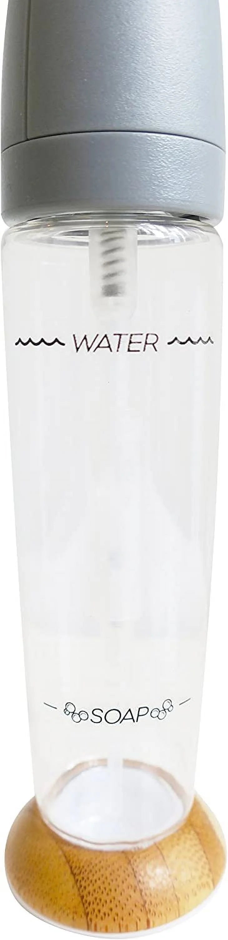 FOMO Foam Soap Dispensing Dish Brush, 1 EA, Grey