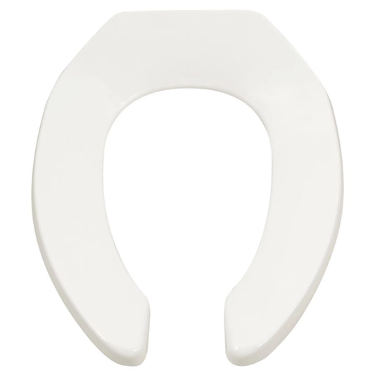 American Standard Elongated Heavy-Duty Commerical Toilet Seat in White