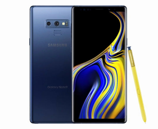 Restored Samsung Galaxy Note9 N960U 128GB Ocean Blue Fully Unlocked (LCD Shadow) (Refurbished)