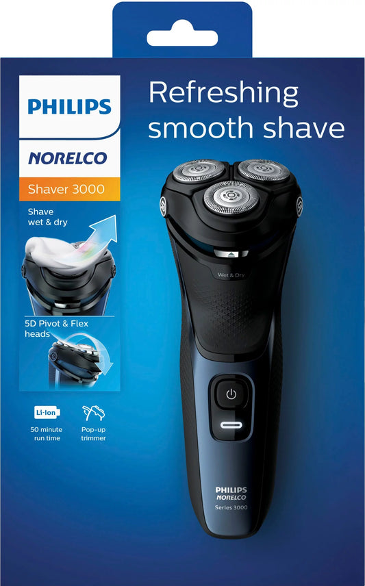 Philips Norelco Rechargeable Wet/Dry Electric Shaver S3134/84