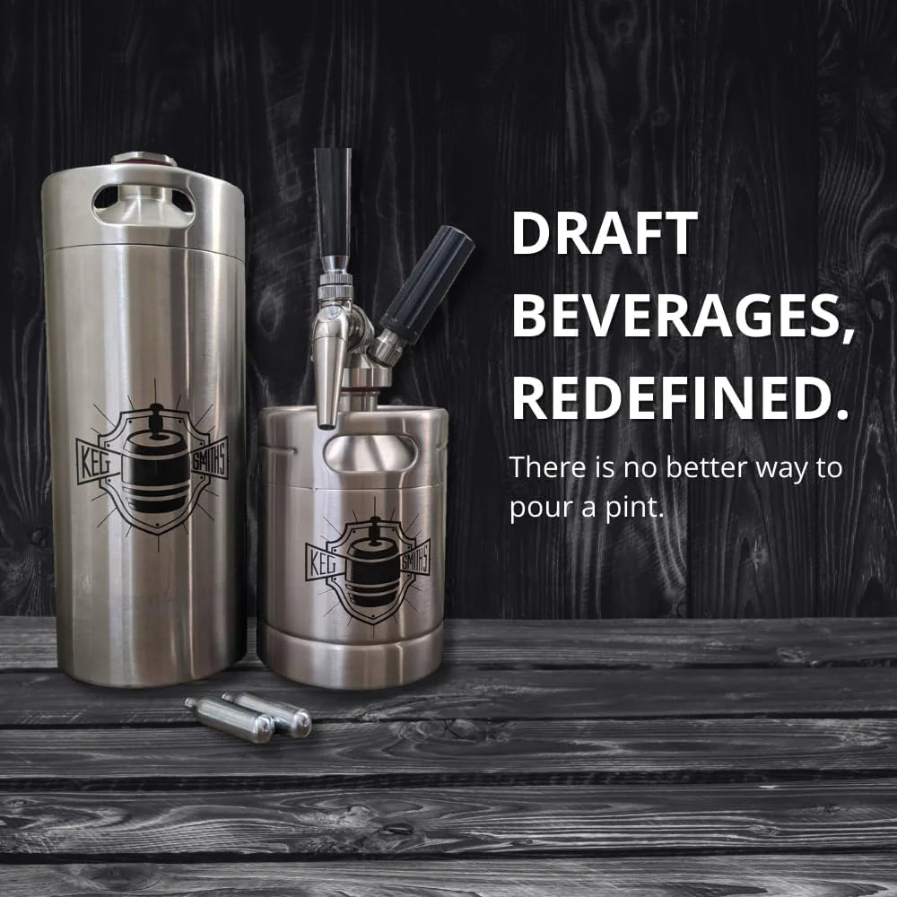 304 Steel Keg Growler (64 OZ)