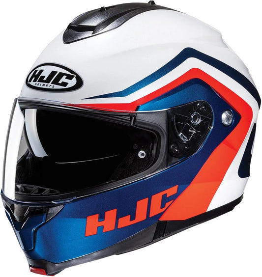 HJC C91 Nepos Modular Motorcycle Helmet Blue/Red XS