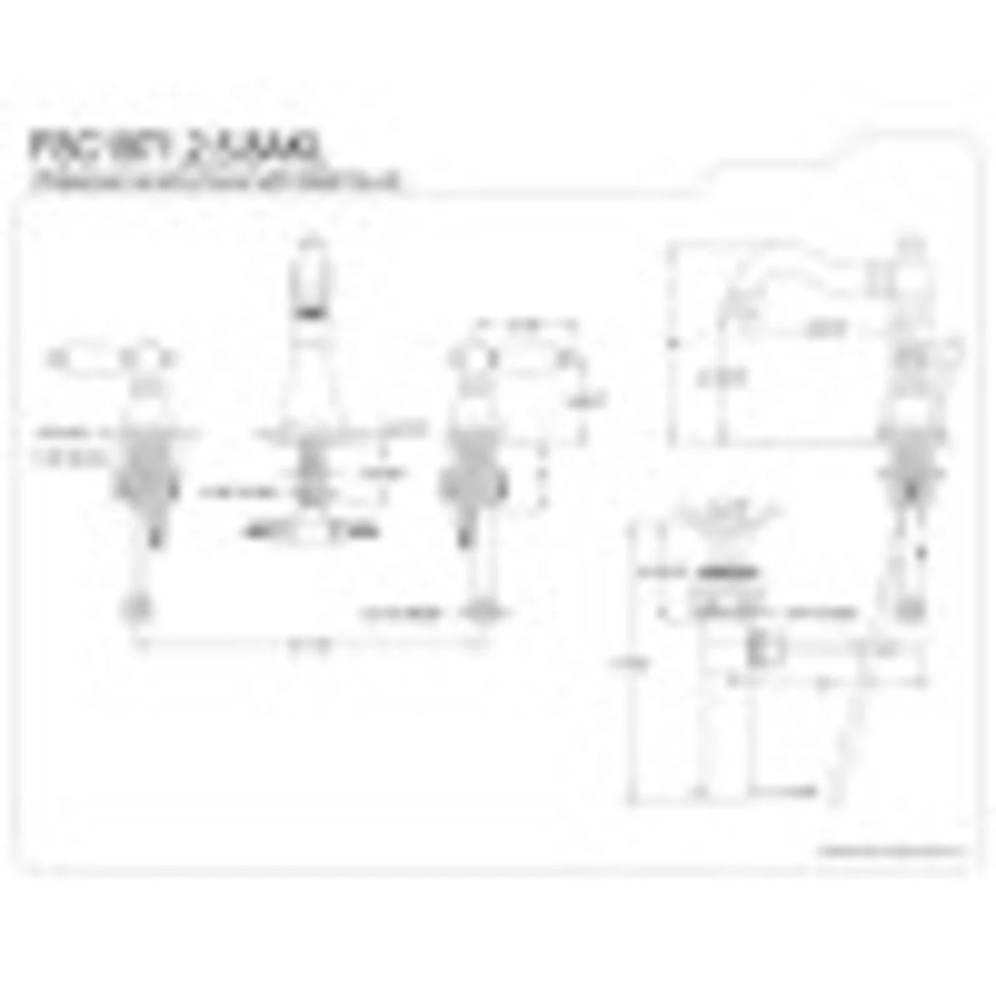 Fauceture FSC1975AKL Duchess Widespread Bathroom Faucet, Oil Rubbed Bronze