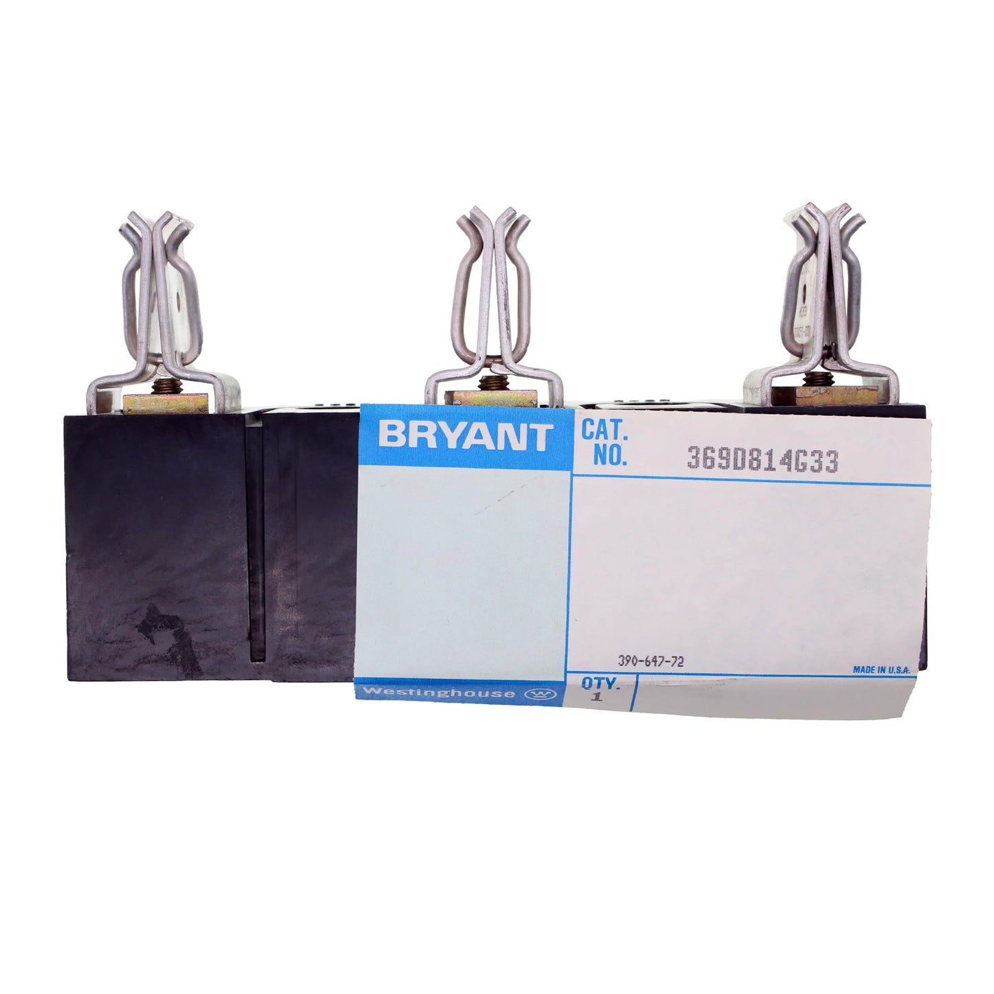 Bryant 369D814G33 Catridge Fuse Holder, 200-250A, 600V