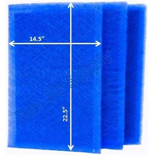 RayAir Supply 16x25 Air Ranger Air Cleaner Replacement Filter Pads 16x25 Refills (3 Pack)