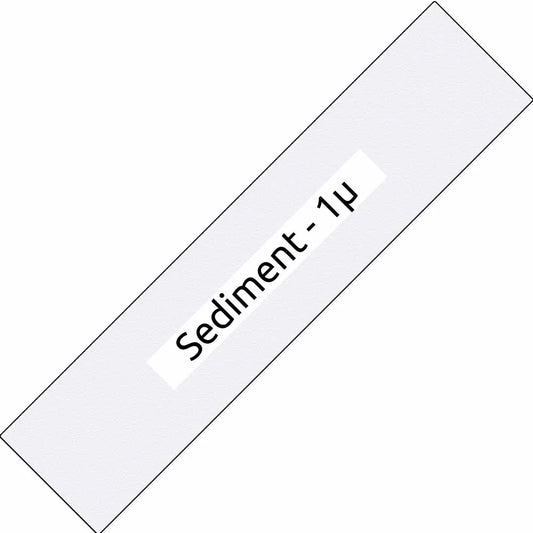 Big Blue 20-inch Sediment Filter - 1-micron
