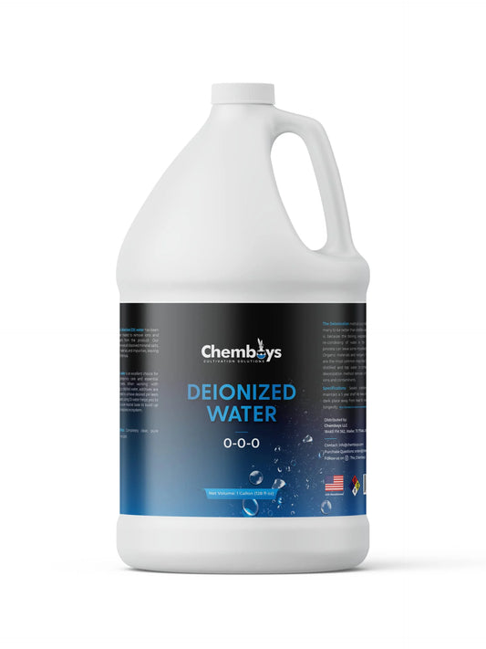 DIYChemicals Deionized Water (DI) - Filtered Demineralized Water Purification Softener Solution for Cleaning, Cosmetics, Automotive, Laboratory Equipment, Plants - Bulk DI | 15 Gallon