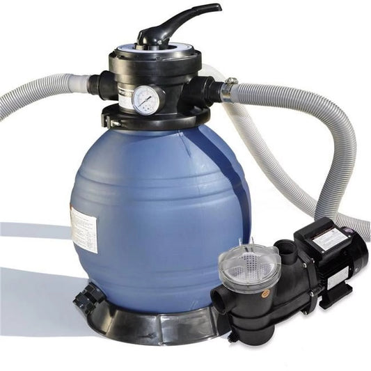 SwimLine  12 in. Sand Filter Combo - 0.33 HP with Prefilter