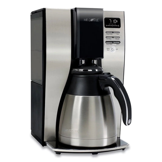 Jarden 10-cup Thermal Programmable Coffeemaker, Stainless Steel/Black