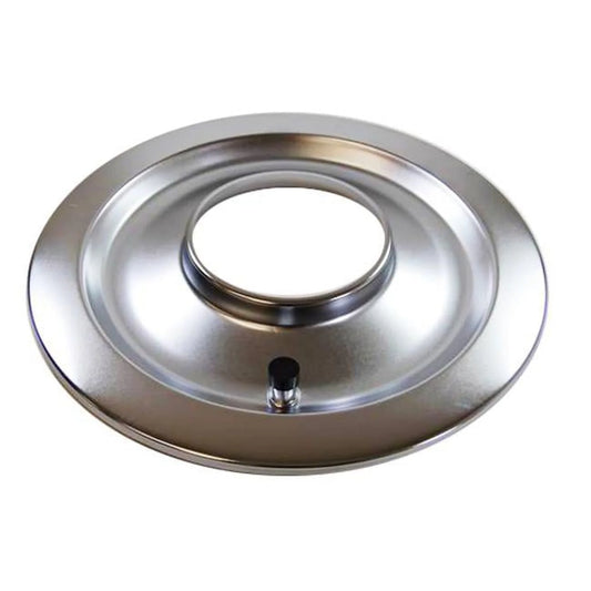 14 in. Flat Air Cleaner Base, Chrome