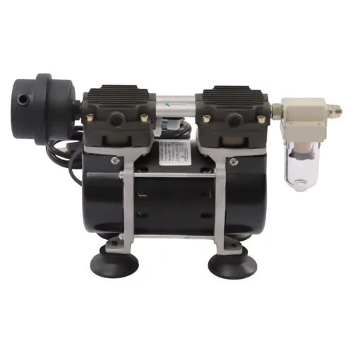 Lab Vacuum Pump Oilless Medical Mute Pump&Air Filter Diaphragm Oil Free 100Watt