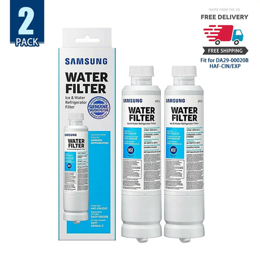 4 Pack DA29-00020B/HAF-CIN/EXP REFRIGERATOR ICE& WATER FILTER,NEW