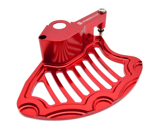 Optimized Enduro Front Disc Guard for GasGas EX/EC/MC 2021-2023 (Red)