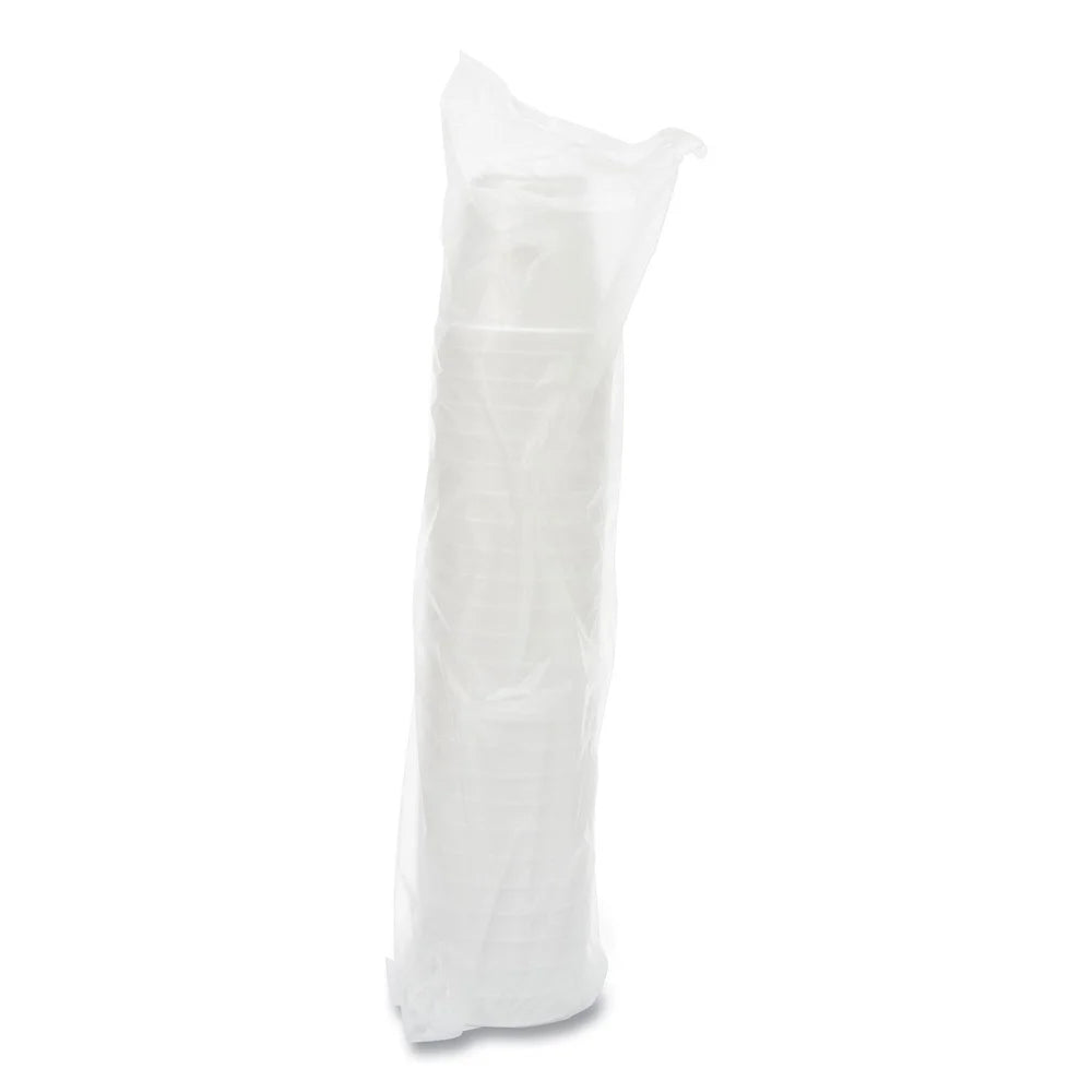 Dart 16MJ20 16 oz. Foam Containers - White (500/Carton)