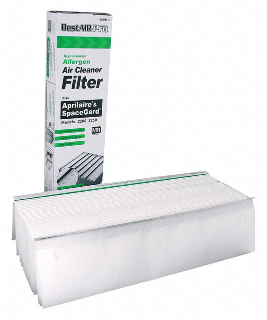 Bestair Pro Furn Air Clean Filt,MERV11,20x25x6,2PK  SGMPR-2