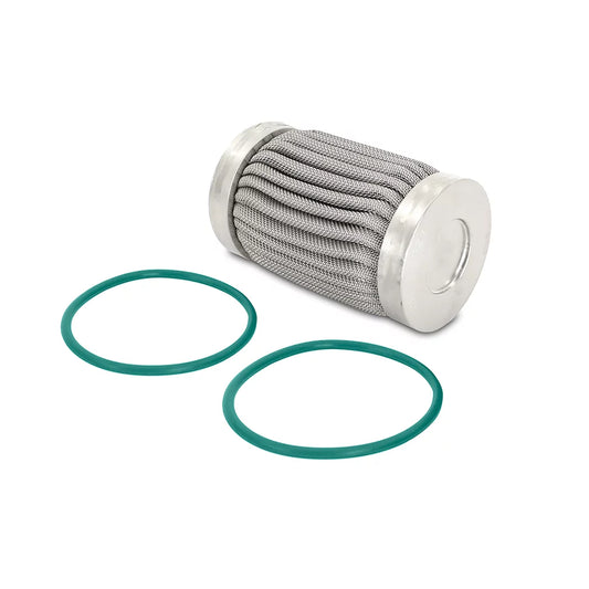 Mishimoto High-Performance Fuel Filter Replacement Inserts, 10-Micron Stainless Steel