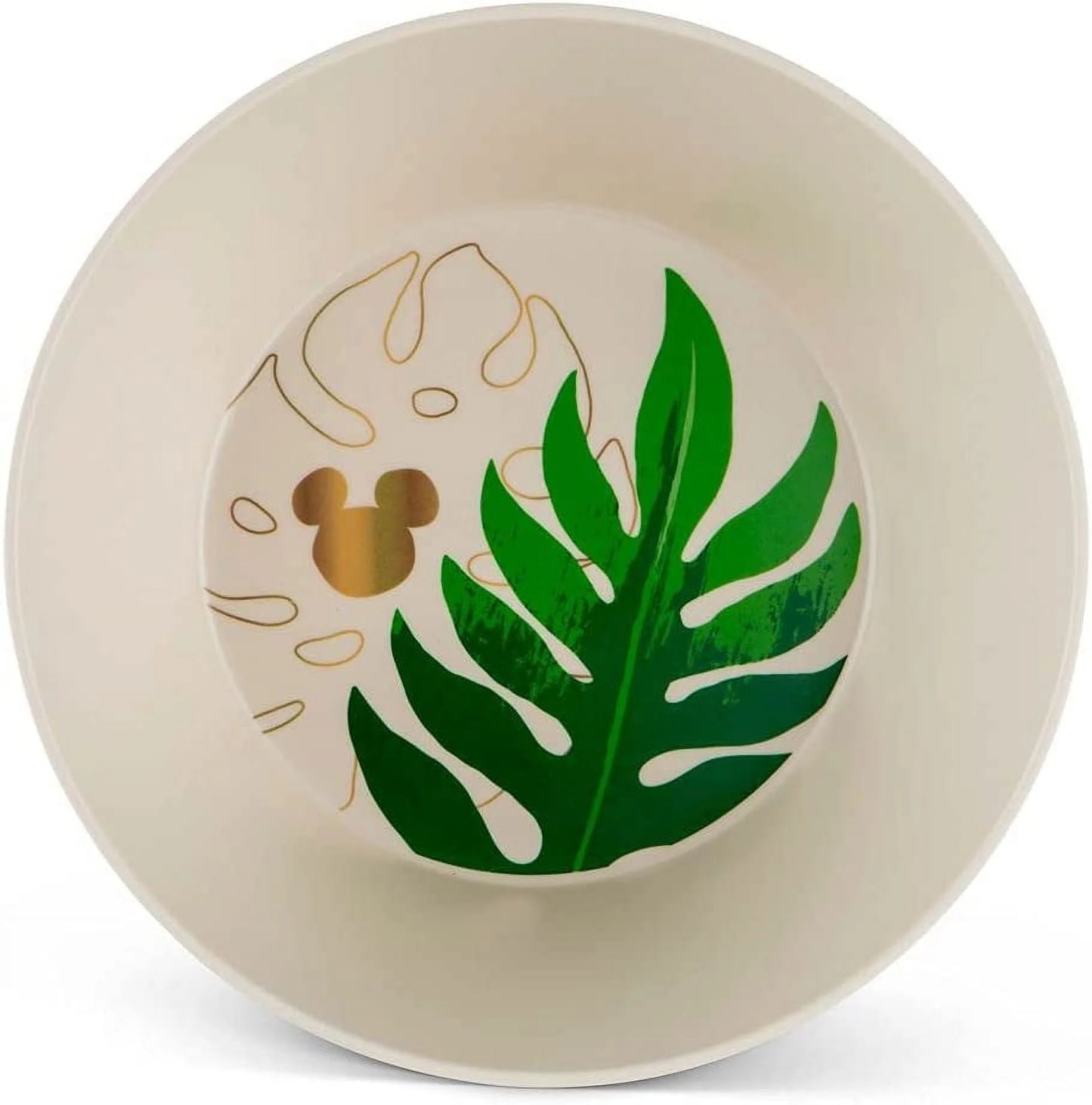 Disney Parks Mickey SilhouetteTropical Serving Bowl New