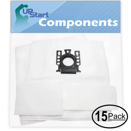 30 Replacement for Miele Classic C1 Delphi Vacuum Bags with 30 Micro Filters - Compatible with Miele Type GN Vacuum Bags (15-Pack, 2 Bags Per Pack)