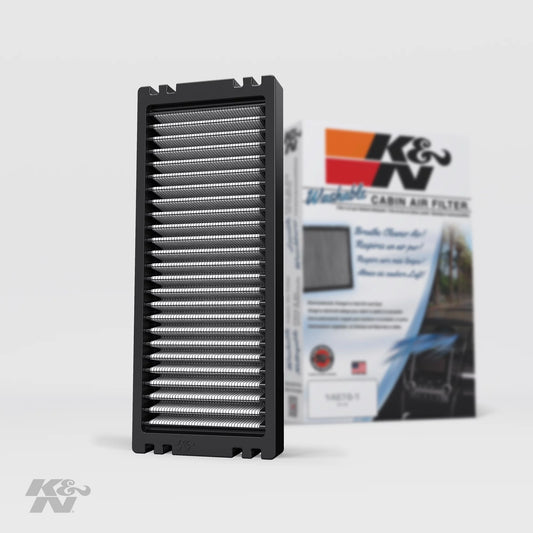 K&N Cabin Air Filter: Washable and Reusable: Designed For Select 2005-2018 Nissan (Frontier, Pathfinder, Navara, NP300, Xterra) Vehicle Models, VF1001